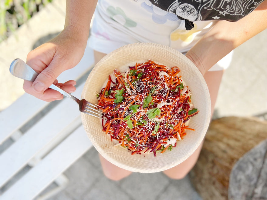 Ginger & Sesame Slaw