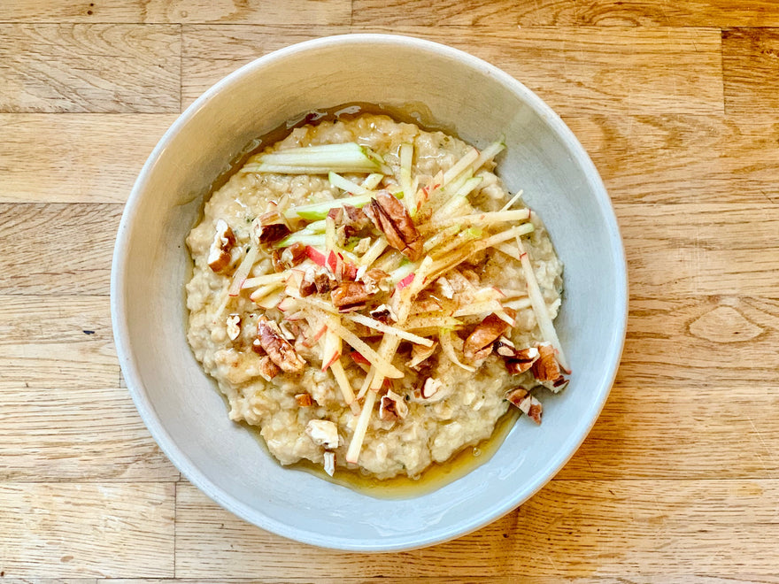 Creamy Oat Porridge with Hemp & Quinoa