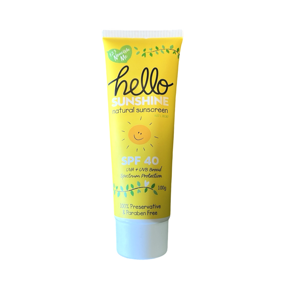 123 Nourish Me Natural Sunscreen 100g