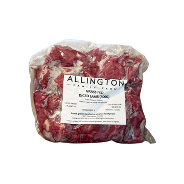 Allington Lamb Diced 500g