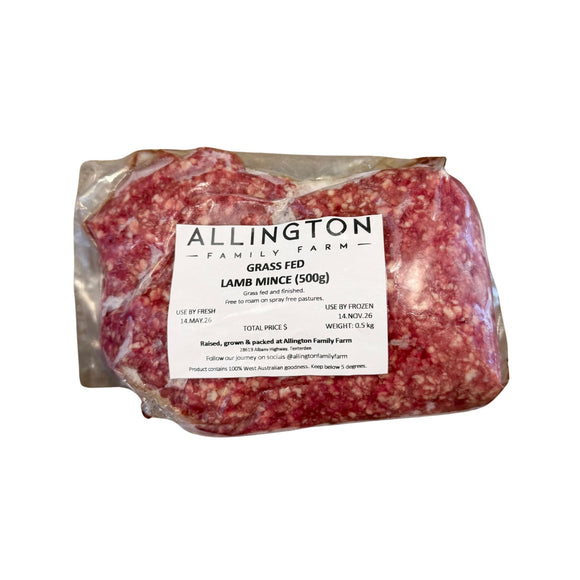 Allington Lamb Mince 500g