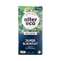 Alter Eco Chocolate Super Blackout 90% 75g