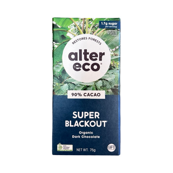 Alter Eco Chocolate Super Blackout 90% 75g