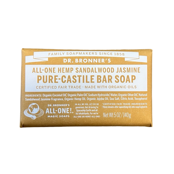 Dr Bronner's Soap Sandalwood Jasmine 140g