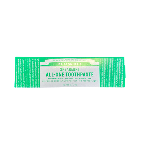 Dr Bronner's Toothpaste Spearmint 140g