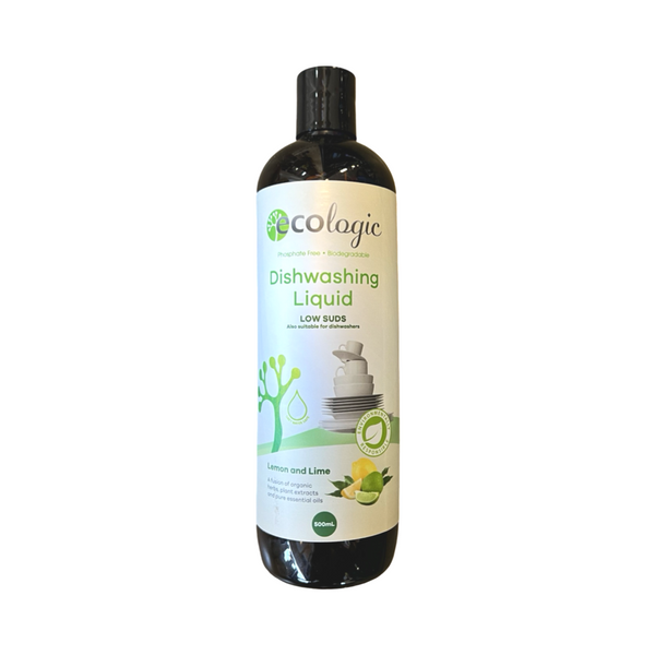 Ecologic Dish Washing Liquid Lemon Lime 500ml