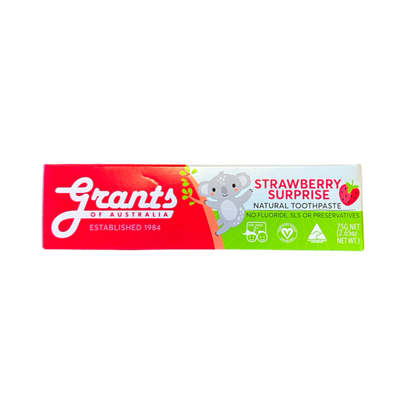 Grants Toothpaste Strawberry 75g