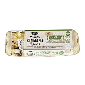 Kinmana Organic Eggs Dozen 700g