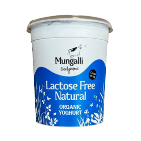 Mungali Organic Lactose Free Yoghurt 1kg