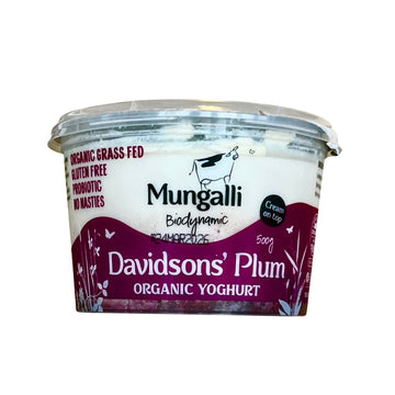 Mungali Organic Plum Yoghurt 500g