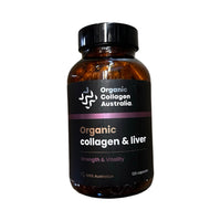 Organic Collagen Australia - Collagen & Liver 120 capsules