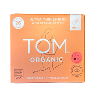 Tom Organic Ultra Thin Liners 26pk