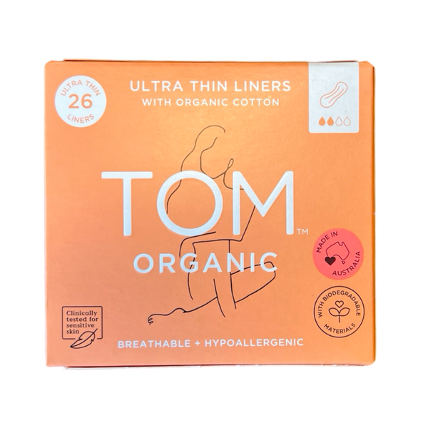 Tom Organic Ultra Thin Liners 26pk