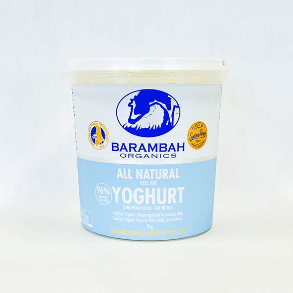 Barambah Yoghurt Natural 1kg
