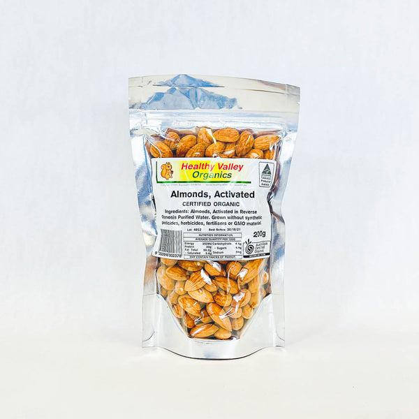 Healthy Valley Almonds Activated 200g