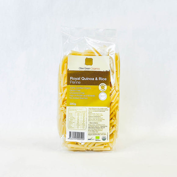 Olive Green Quinoa Rice Penne 300g