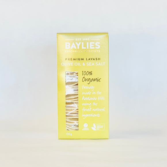 Baylies Lavash Olive Oil & Sea Salt 135g
