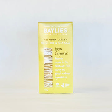 Baylies Lavash Olive Oil & Sea Salt 135g