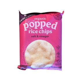 Ceres Organic Popped Rice Chips Salt & Vinegar 100g