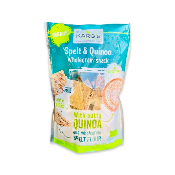 Dr Karg Wholegrain Snack Spelt Quinoa 110g
