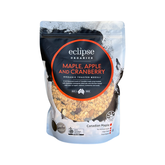 Eclipse Muesli Maple Apple Cranberry 450g