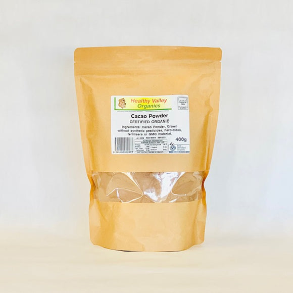 Healthy Valley Raw Cacao Powder 400g