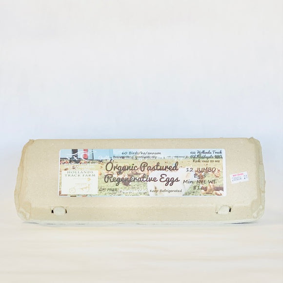 Hollands Track Farm Eggs Dozen Jumbo
