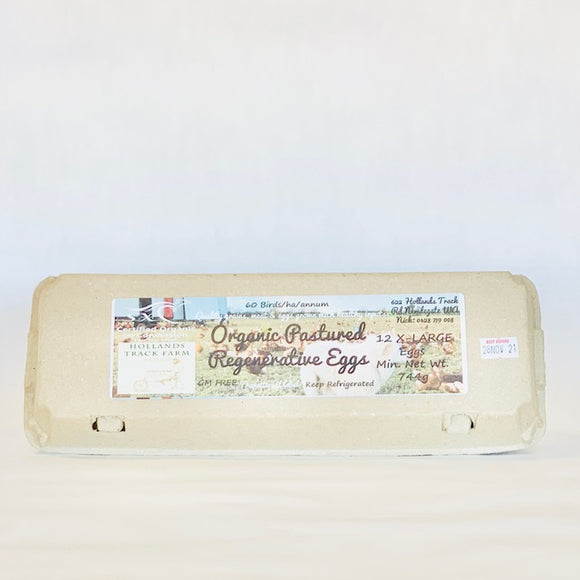 Hollands Track Farm Eggs Dozen X-Large