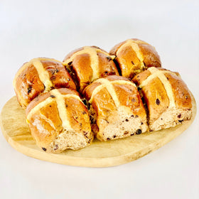 Hot Cross Buns 6 Pack