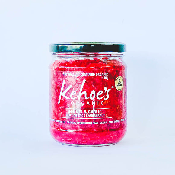 Kehoe's Fennel Garlic Sauerkraut 410g