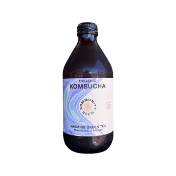 Kommunity Brew Kombucha Jasmine Green Tea 375ml