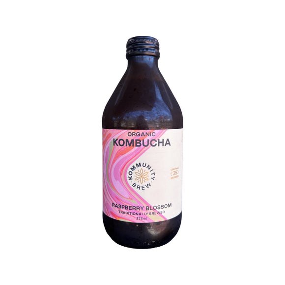 Kommunity Brew Kombucha Raspberry Blossom 375ml