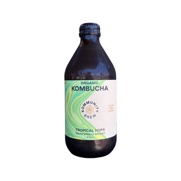 Kommunity Brew Kombucha Tropical Hops 375ml