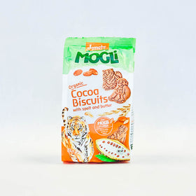 Mogli Spelt Biscuits Cocoa 125g