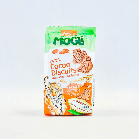 Mogli Spelt Biscuits Cocoa 125g