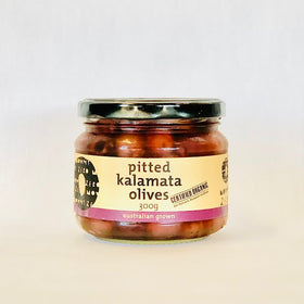 Mt Zero Olives Pitted Kalamata 300g
