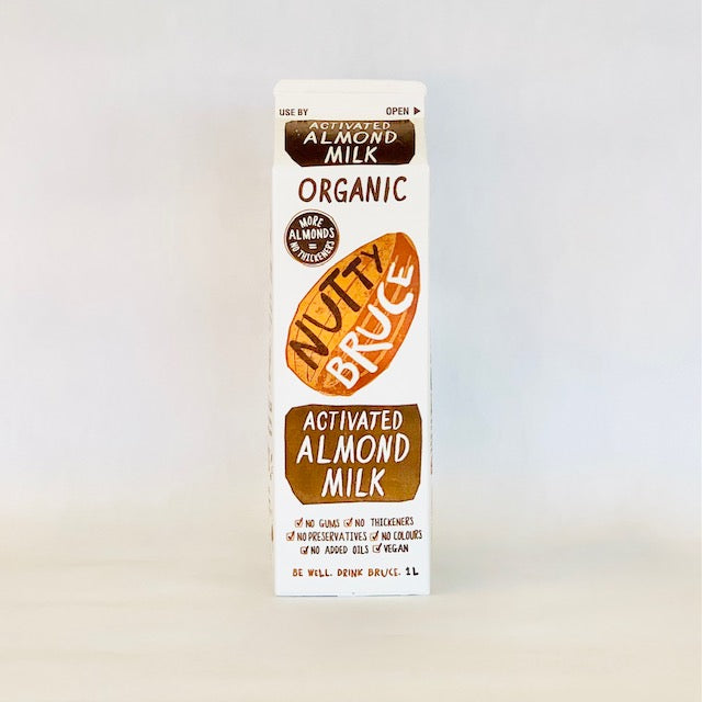 Nutty Bruce Almond Milk 1L Dunn & Walton