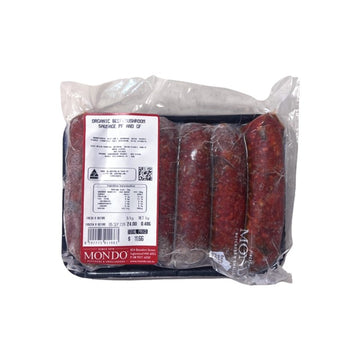 Mondo Beef & Mushroom Sausages 475g