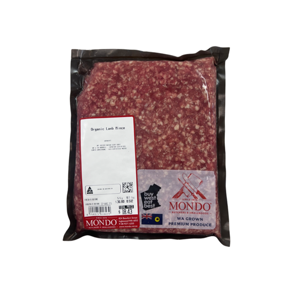 Mondo Lamb Mince 500g