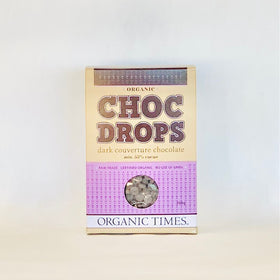Organic Times Dark Chocolate Drops 200g