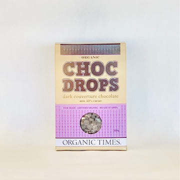 Organic Times Dark Chocolate Drops 200g